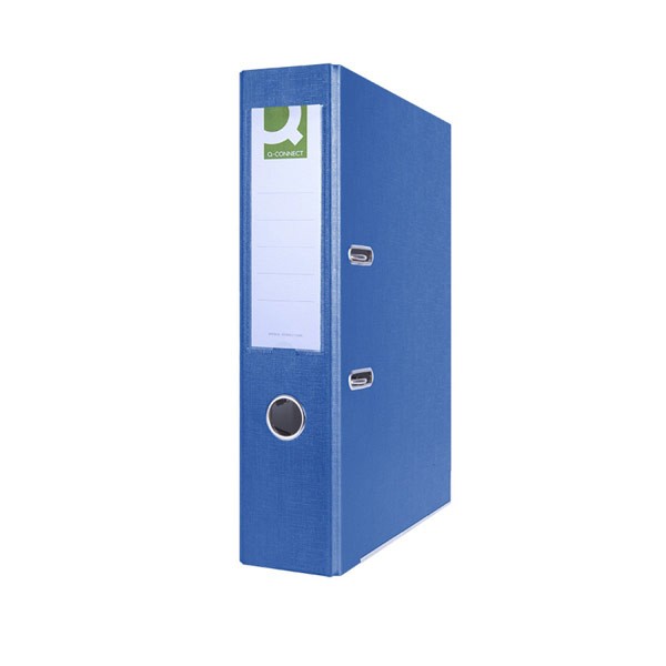 LAF Q-CONNECT WITH METAL SHOE PP/PAPER 7,5CM BLUE