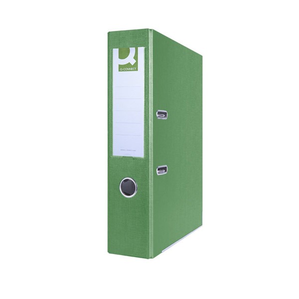 LAF Q-CONNECT WITH METAL SHOE PP/PAPER 7,5CM GREEN