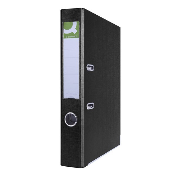 LAF Q-CONNECT WITH METAL SHOE PP/PAPER 5CM BLACK