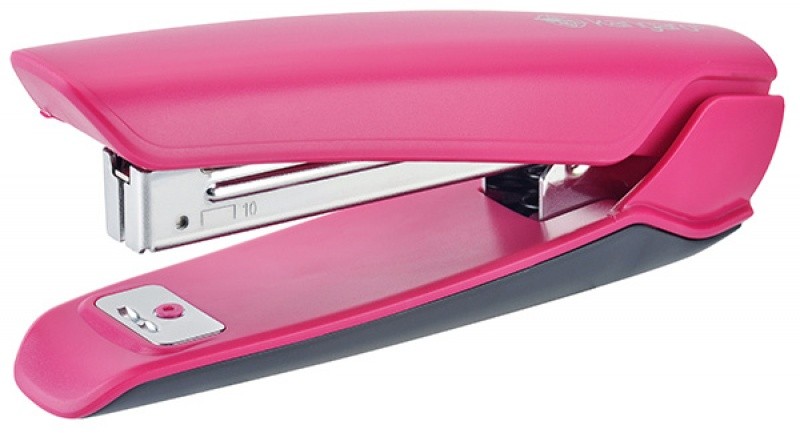 სტეპლერი N10 KANGARO ვარდისფერი მაღალი ხარისხი (ასტეპლერებს 15 ფურც.)