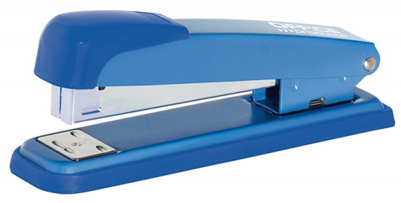 STAPLER OFFICE PRODUCTS, 26/6, 40 SHEETS, METAL, BLUE