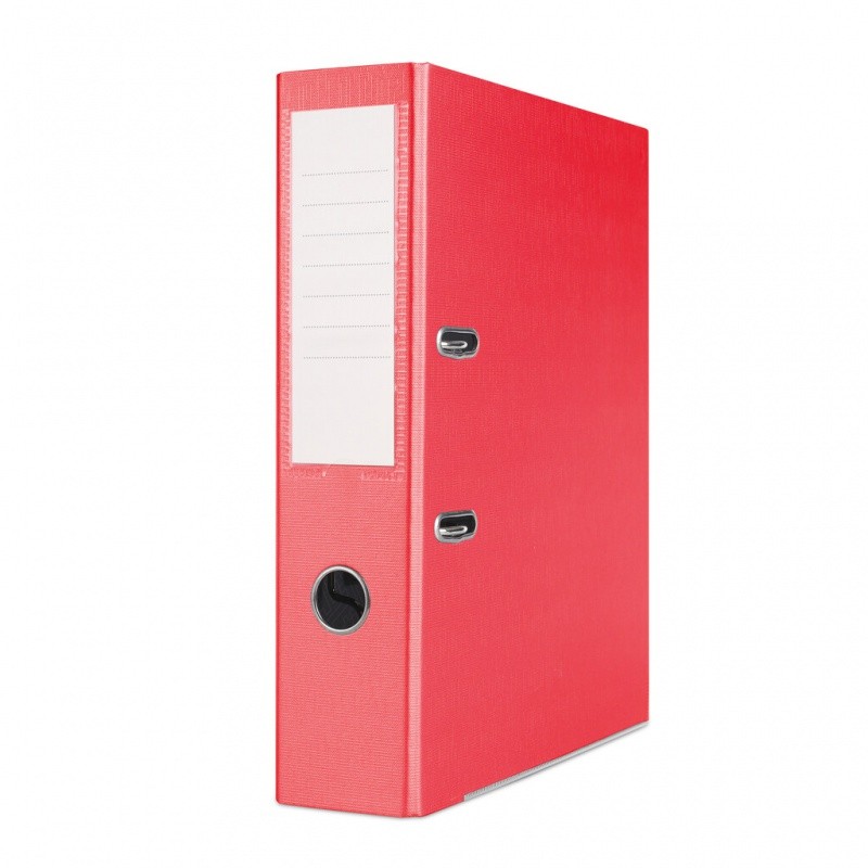 ბაინდერი განიერი BASIC წითელი (იტევს 700 ფაილს) *ქარხნულად აწყობილი*