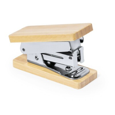 სტეპლერი "ECOLOR" V2053, ბამბუკის ზედაპირით, 50 ცალი ტყვია მოყვება