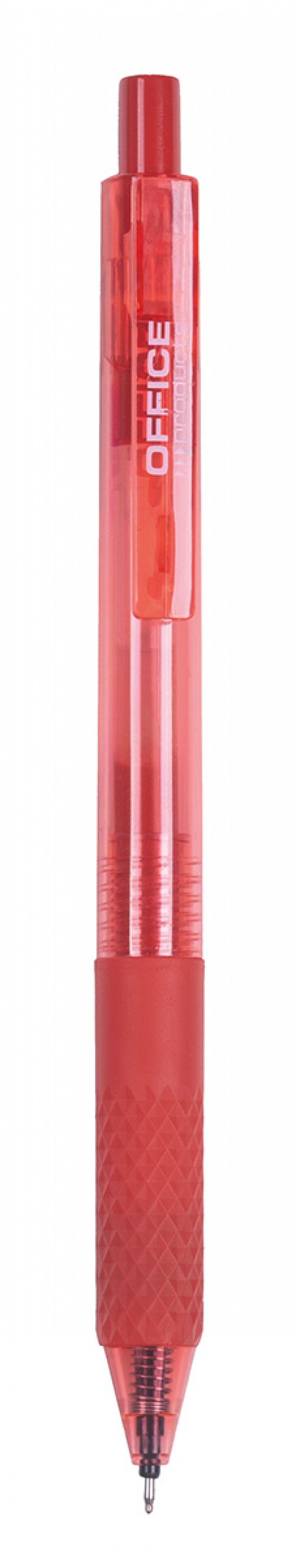 GEL INK PEN, OFFICE PRODUCTS, CLASSIC, W.LINE 0,25MM, LENGHT 1200M, RED