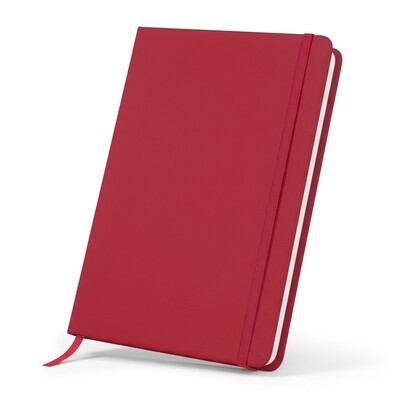 ბლოკნოტი A5 "ECOLOR" V2538 Eugene, 192 გვერდი, ხაზი, წითელი