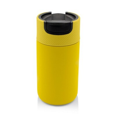 თერმული ბოთლი "ECOLOR" V1167, 400მლ,  ყვითელი