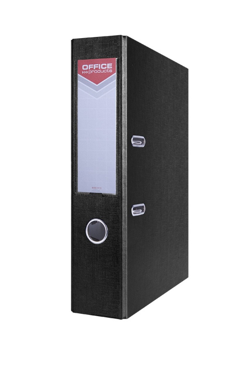 ბაინდერი განიერი OFFICE PRODUCTS OFFICER შავი (იტევს 700 ფაილს) *ქარხნულად აწყობილი*
