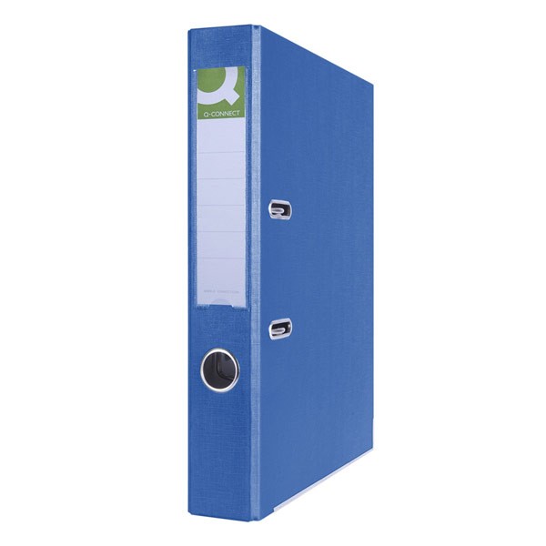 LAF Q-CONNECT WITH METAL SHOE PP/PAPER 5CM BLUE