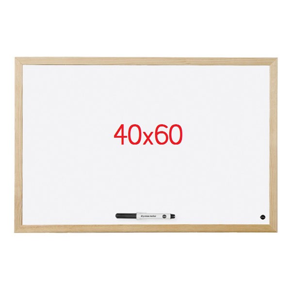 MM03001010-003 MAGNETIC DRYERASE CLUBE PINE FRAME 40X60