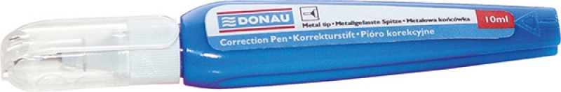 CORRECTION PEN, DONAU, 10ML, METAL TIP