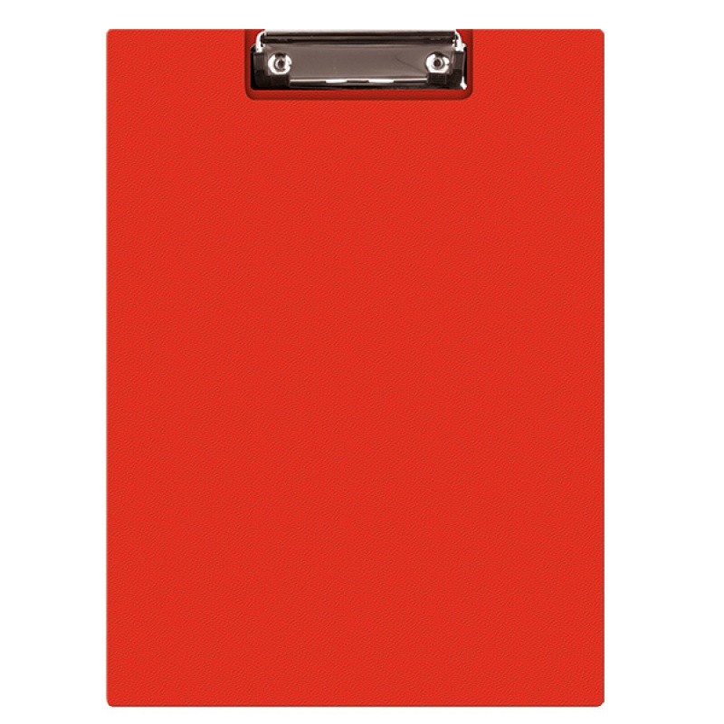CLIPBOARD PVC DOUBLE A4 RED
