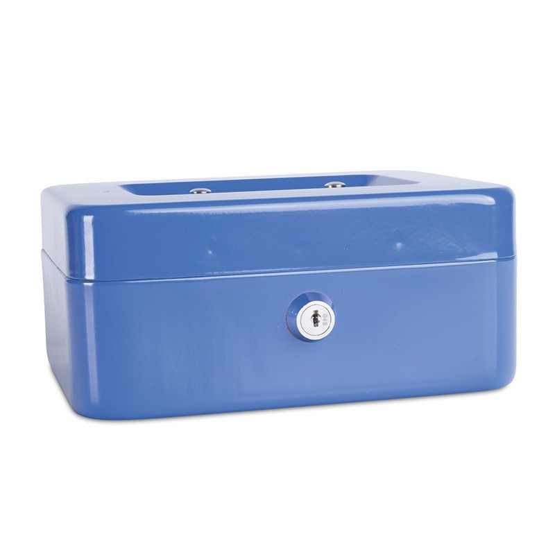 CASH BOX 8' BLUE 200X160X90MM