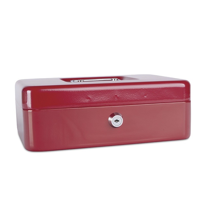 CASH BOX 10'' RED 250X180X90MM