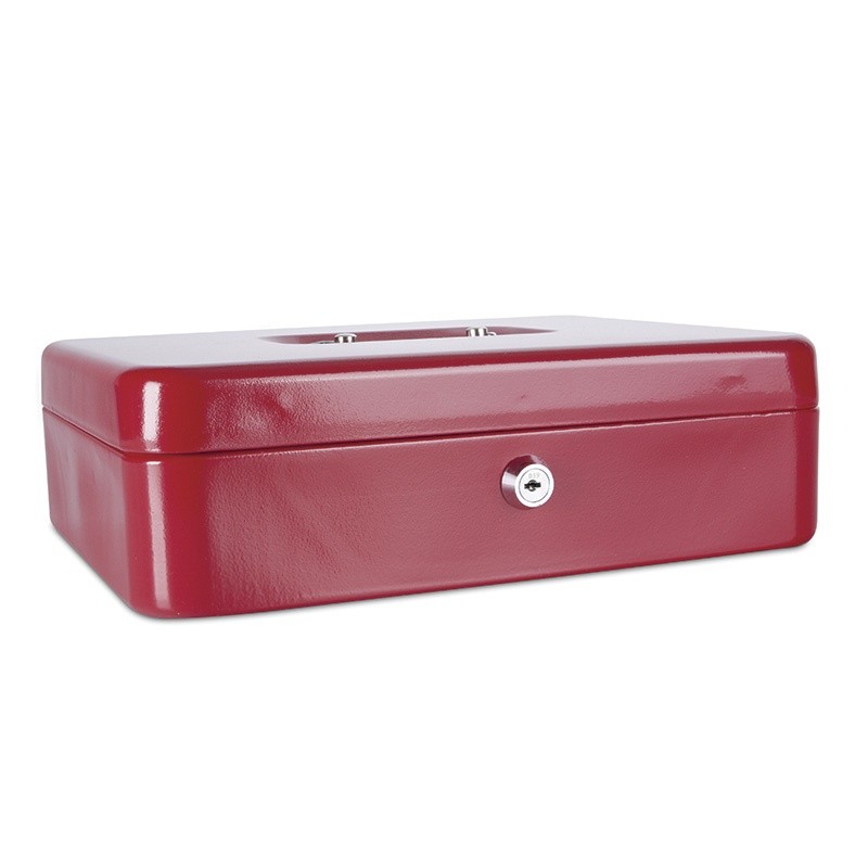 ქეშ ბოქსი DONAU წითელი 12" 300X240X90MM