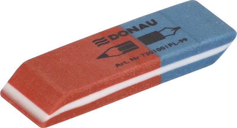 ERASER COMBINATION PEN/PENCIL, LARGE 57X19X8 NON-PVC TPR