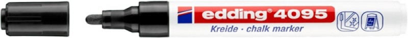CHALK MARKER E-4095, EDDING,2-3 MM, BLACK