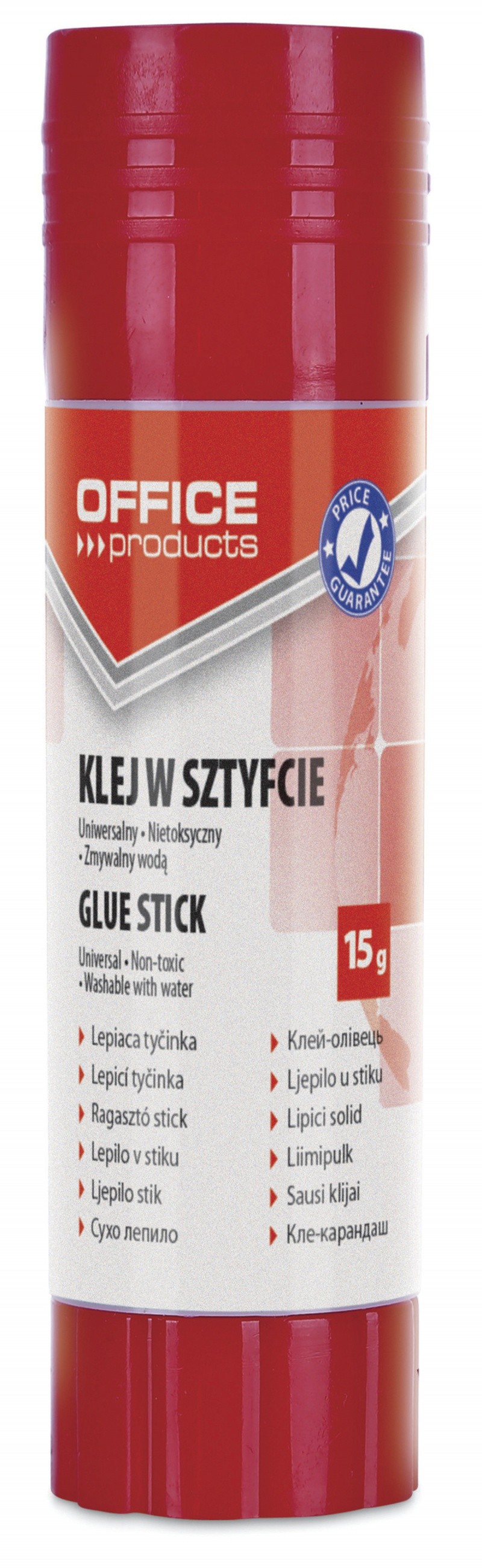 წებო მშრალი პატარა (15 გრამი) OFFICE PRODUCTS PVA 1531-14 სტანდარტული ხარისხი