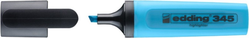 HIGHLIGHTER E-345, EDDING,2-5 MM, LIGHT BLUE