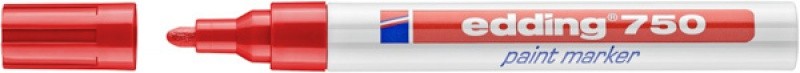 PAINT MARKER E-750, EDDING,2-4 MM, RED