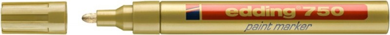 PAINT MARKER E-750, EDDING,2-4 MM, GOLD