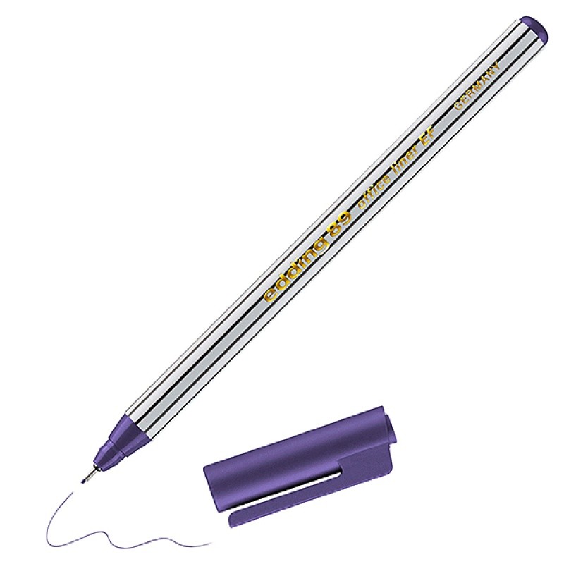 OFFICE LINER EF E-89, 0.3 MM, EDDING, VIOLET