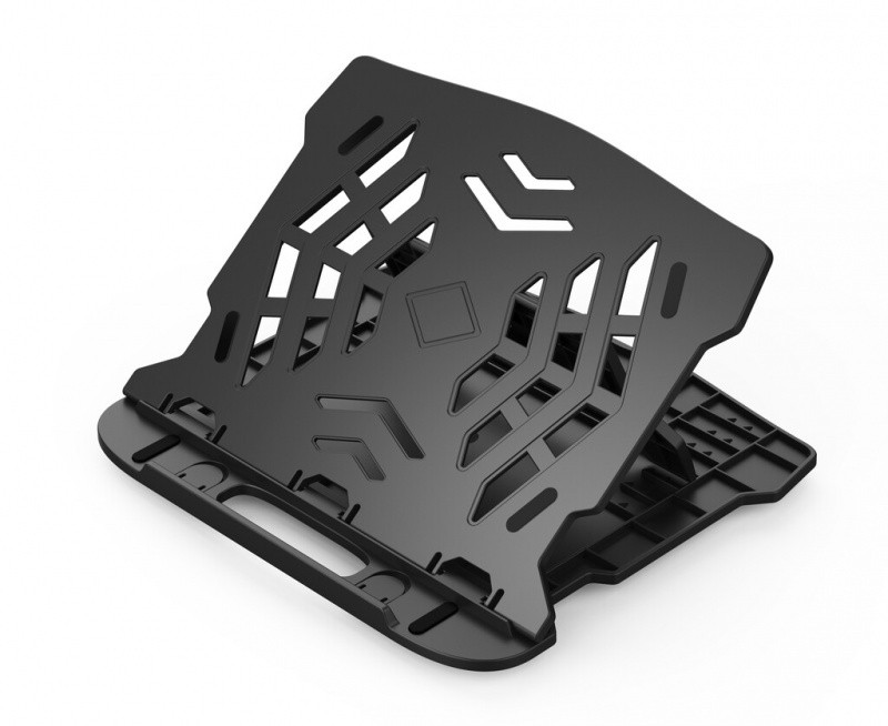 LAPTOP STAND, Q-CONNECT, 25,5X1,8X28CM, BLACK