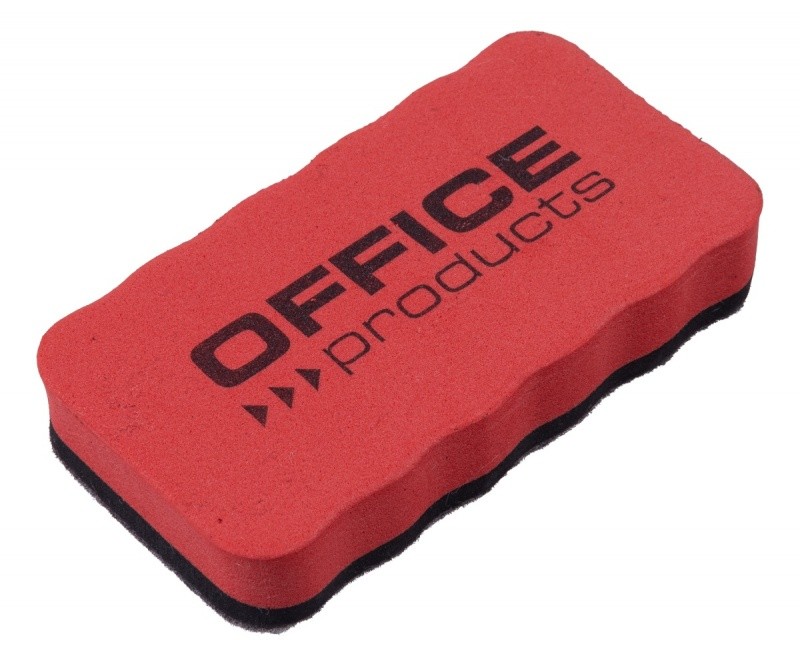 დაფის მაგნიტური საშლელი OFFICE PRODUCTS 110X57X20მმ წითელი