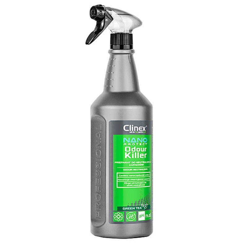 Nano Protect Silver სუნის გამანეიტრალებელი, Green Tea, 1 ლ