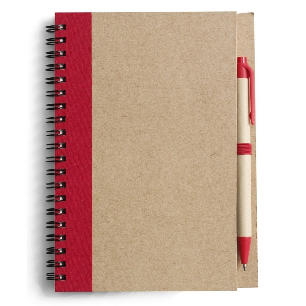Notebook approx. A5 with ball pen
