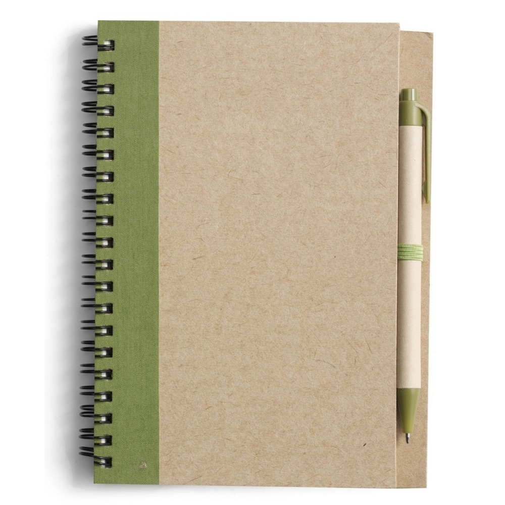 Notebook approx. A5 with ball pen