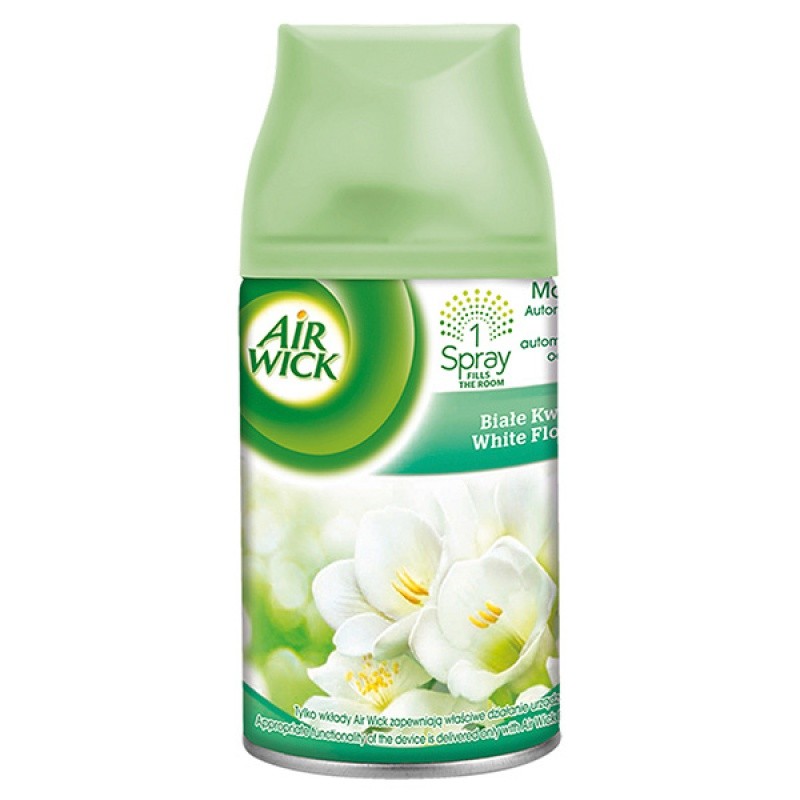 REFIL AIR WICK FRESHMATIC 250ML WHITE FLOWERS