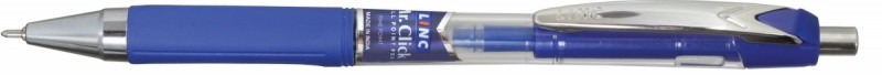 ბურთულიანი კალამი LINC Mr.Click, 0.7 მმ ბურთი, 0.3 მმ ხაზი, ლურჯი მელანი