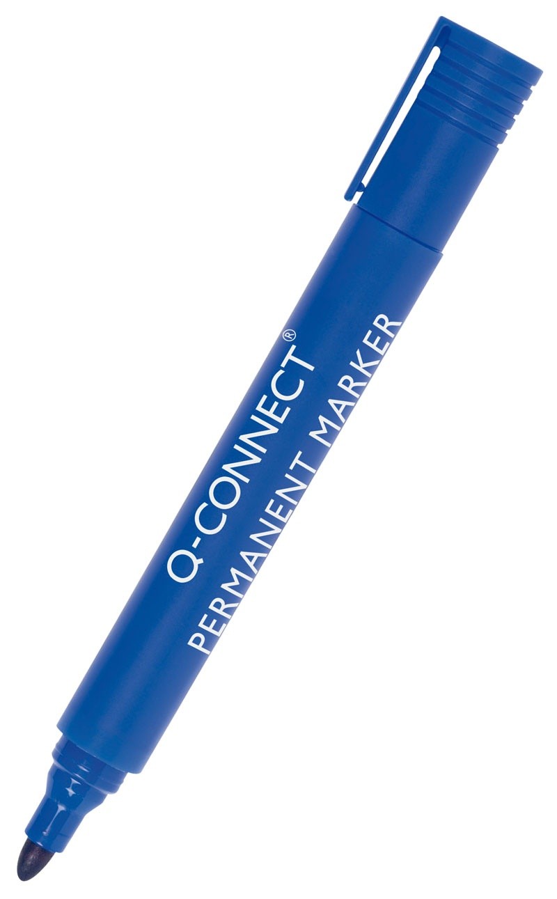850304001 PERMANENT MARKER BULLET TIP BLUE