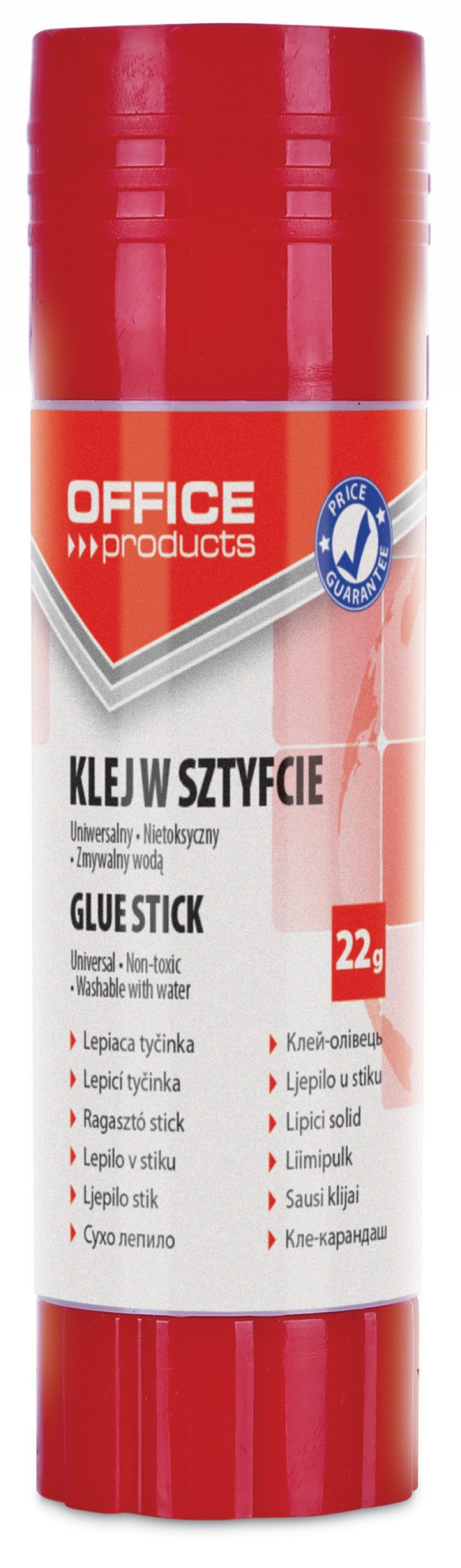 GLUE STICK, OFFICE PRODUCTS, PVA, 22G