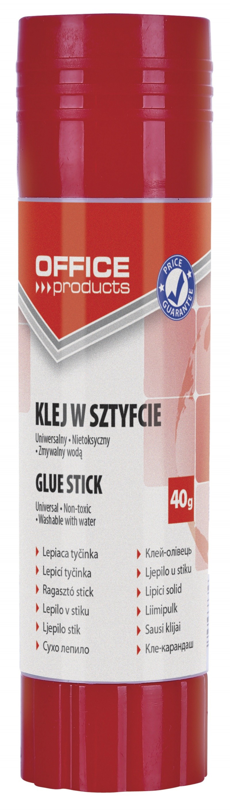 GLUE STICK, OFFICE PRODUCTS, PVA, 40G