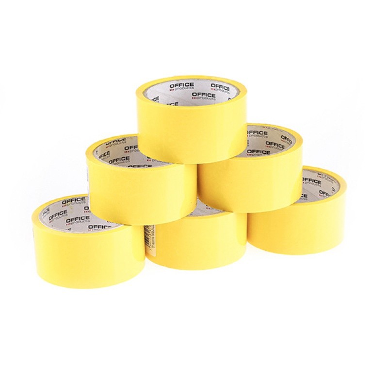 PACKING TAPE, OFFICE PRODUCTS, 48MM X 50YDS, 36 MIC 1 PC EAN, YELLOW