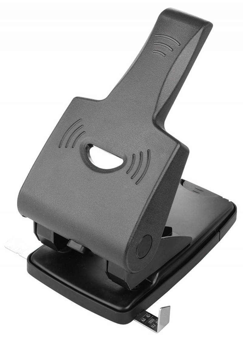 PERFORATOR OFFICE PRODUCTS, HD, 65 SHEETS, METAL, BLACK