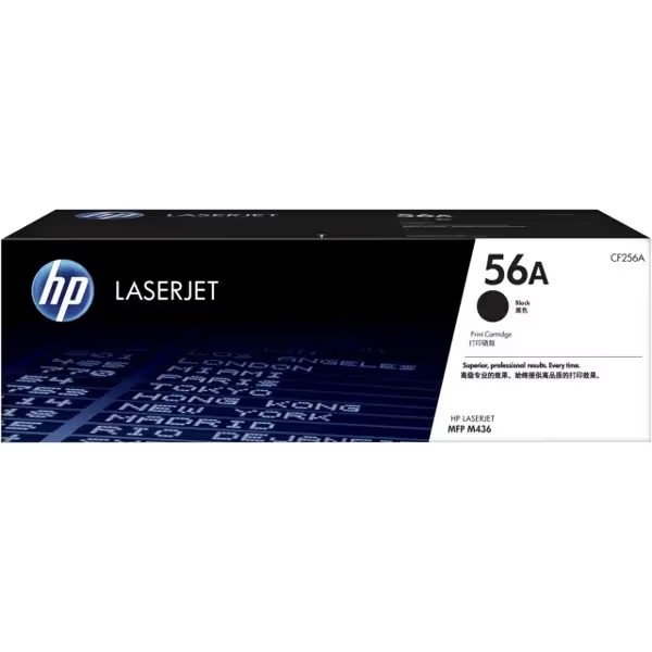 კარტრიჯი 56A HP Toner Cartridge, Black CF256A