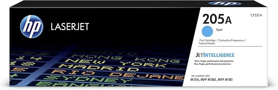 კარტრიჯი 205A HP Toner Cartridge, Cyan CF531A